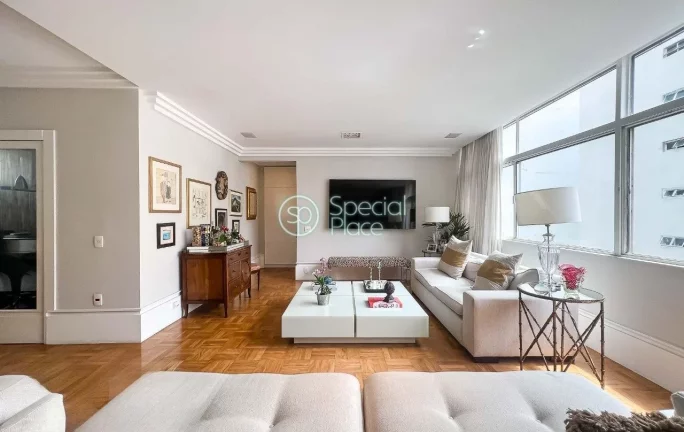 Imagem Apartamento com excelente reforma numa das melhores localizações do Jardim Paulista. Com espaços ...