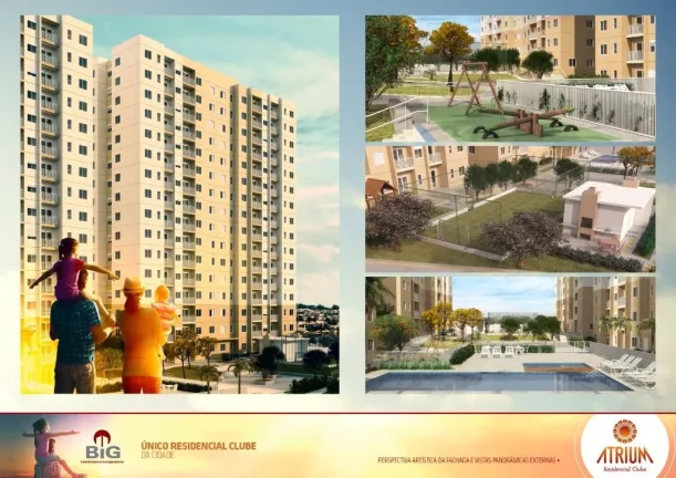Imagem Apartamento com 2 dormitórios à venda, 50 m² por R$ 240.400,00 - Parque Imperial - Ferraz de Vasconcelos/SP