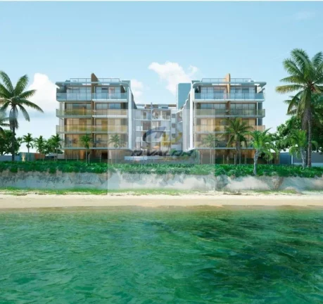 Vendo flats e apartamentos com 2 quartos, em prédio pé na areia da paria do Bessa, com plantas de 23m² à 143m²