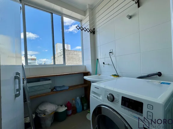 Imagem Apartamento 1 dormitório banho social living integrado com cozinha área serviço