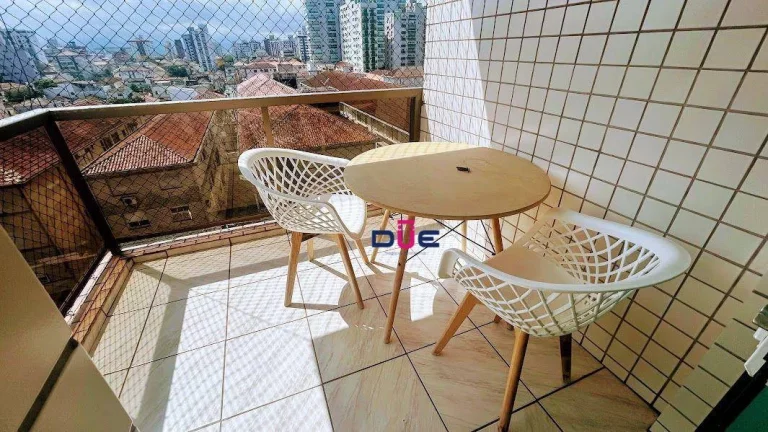 Imagem Apartamento com 3 dormitórios à venda, 134 m² por R$ 950.000,00 - Embaré - Santos/SP