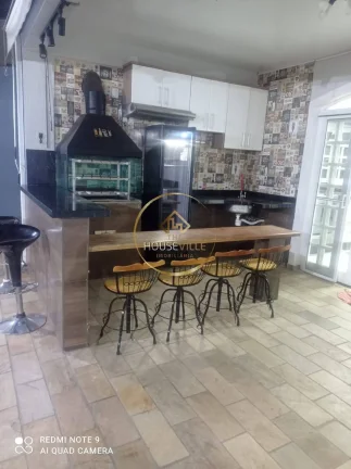 Imagem Casa Sobrado 4 dormitórios ( 4 suítes), 3 vagas, Jd Das Indústrias Sjc.