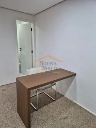 Imagem Conjunto comercial, com pintura e reforma novas,
ar condicionado, carpete, balcão fixo, 2 mesas fix...