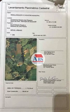Imagem Chácara com 2 dormitórios à venda, 1172 m² por R$ 380.000,00 - Rural - Socorro/SP