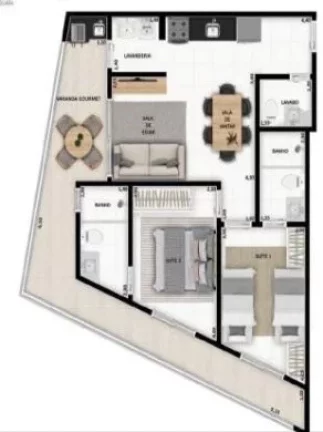 Imagem APTO RESIDENCIAL em Ubatuba - SP, PRAIA GRANDE