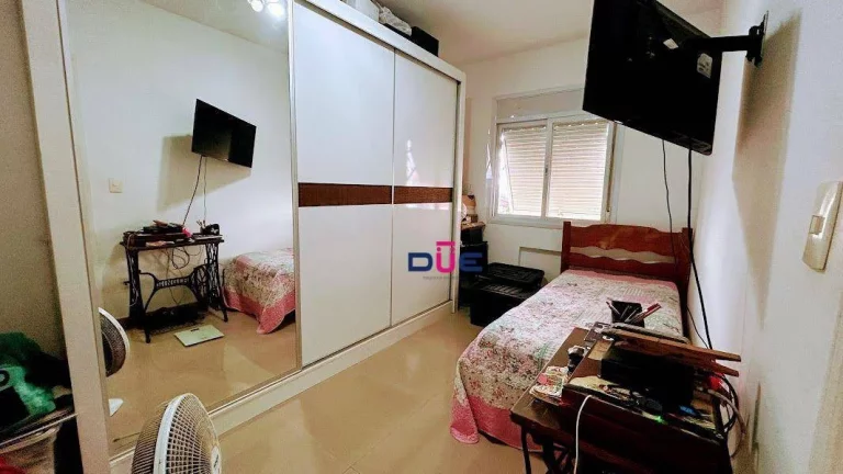 Imagem Apartamento com 2 dormitórios à venda, 66 m² por R$ 550.000 - Embaré - Santos/SP