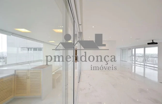 Imagem Belíssimo apartamento com vista panorâmica de 360º, voltado para o Vale do Pacaembu !