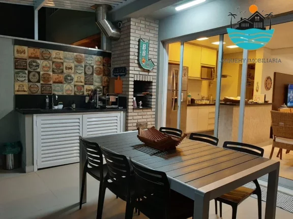 Imagem Casa para alugar em condomínio fechado em Juquehy com 4 dormitórios, 2 suíte, 50m da praia - Acomodação máx. 10 pessoas | Juquehy Imobiliária