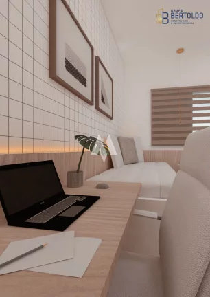 Imagem Obras aceleradas - Apartamento de 2 dormitórios sendo 1 suíte em Santos