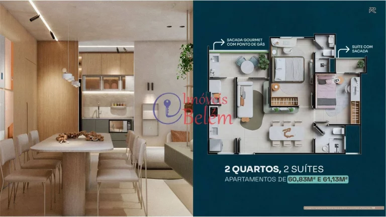 Imagem Imóveis Belém Vende Parque Futuro Apt 2 suítes em Ananindeua