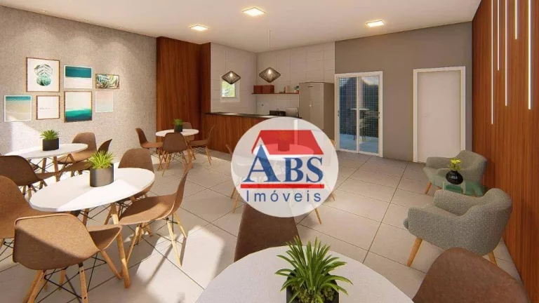 Imagem Apartamento com 2 dormitórios à venda, 60 m² por R$ 345.000,00 - Vila Guilhermina - Praia Grande/SP