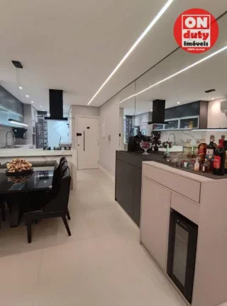 Imagem Apartamento com 2 dormitórios à venda, 89 m² por R$ 910.000,00 - Pompéia - Santos/SP