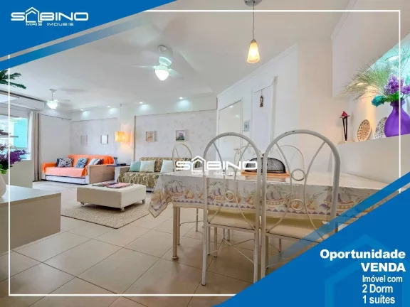Apartamento à Venda no Condomínio Ocean Park, com 2 dormitórios 1 suíte 86m² área útil, 1 vaga de garagem