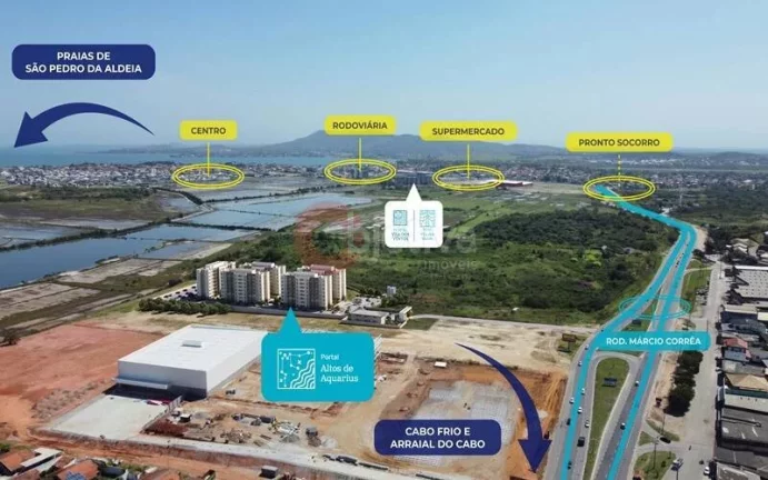 Imagem Apartamento com 2 quartos à venda - Nova São Pedro - São Pedro da Aldeia/RJ