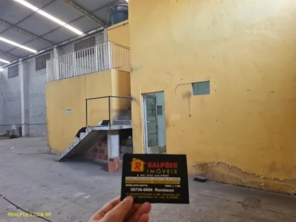 Imagem Galpão para Locação em DUQUE DE CAXIAS, Santa Cruz Da Serra, 2 banheiros