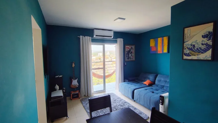 Imagem Apartamento em Votorantim-SP, Jardim Simone: 2 quartos, 2 salas, 1 vaga, 60m² de área. Com 2 Ar condicionado. Venha conferir!