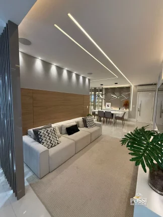 Imagem Apartamento à venda na Praia da Costa com 147m², 3 quartos (2 suítes), 3 vagas, porteira fechada