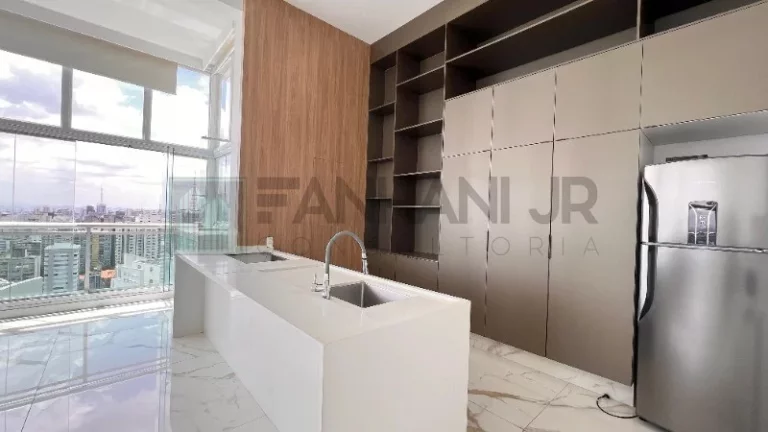 Imagem Apartamento de Luxo à Venda em Cerqueira César - 1 quarto, 1 suíte, 3 salas e 2 vagas de garagem - São Paulo-SP - 120m².