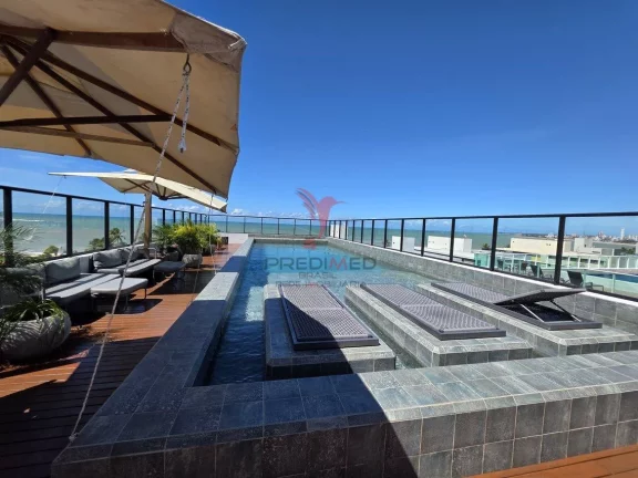 Imagem Flat Impecável no Jardim Oceania todo Mobiliado e Equipado a 50m do Mar