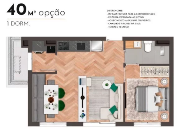 Imagem STUDIO RESIDENCIAL em São Paulo - SP, Chácara Klabin