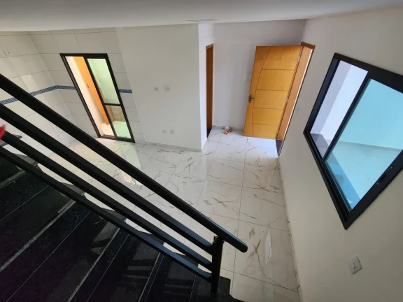 Imagem Casa para Venda em Santo André, Jardim Santo Alberto, 2 dormitórios, 2 suítes, 2 banheiros, 1 vaga