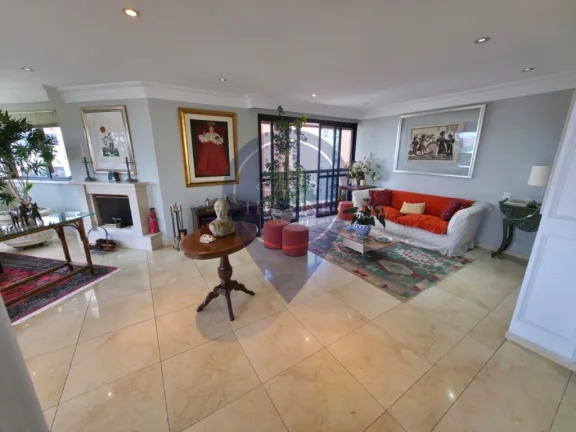 Imagem Imóvel de luxo na Vila Mariana: Apartamento de 4 suítes, 5 banheiros e 4 vagas de garagem em São Paulo-SP.