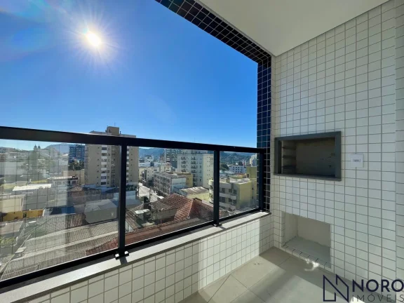 Imagem Apartamento Moderno de 2 Dormitórios, suíte, Garagem, Sacada e Churrasqueira no