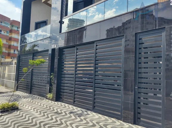 Imagem Casa em Praia Grande em Condomínio Fechado no Boqueirão