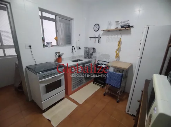 Imagem Apartamento com vista pro mar, 2 dormitórios e vaga no bairro José Menino em Santos por R$600.000,00