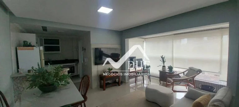 Imagem Apartamento com 1 dormitório à venda, 52 m² por R$ 640.000,00 - Gonzaga - Santos/SP