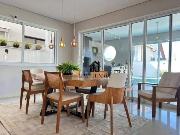 Imagem Casa com 4 suítes sendo 1 com closet, 341 m² - venda por R$ 2.500.000 ou aluguel por R$ 11.956/mês - Condomínio Chácara Ondina - Sorocaba/SP