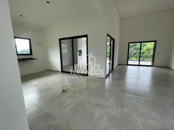 Imagem CASA TÉRREA NOVA À VENDA NO CONDOMÍNIO HORIZONTE AZUL II COM 3 SUÍTES, EM ITUPEVA/SP