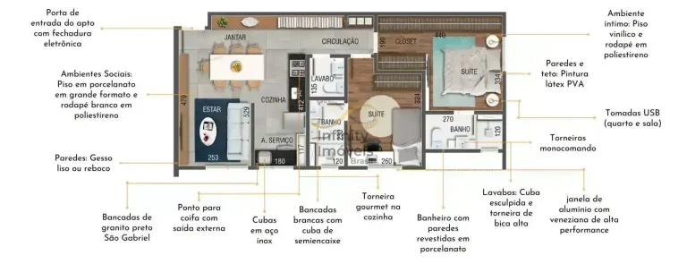 Imagem VISION LIVE SION - Apartamento à venda no bairro Sion - Belo Horizonte/MG