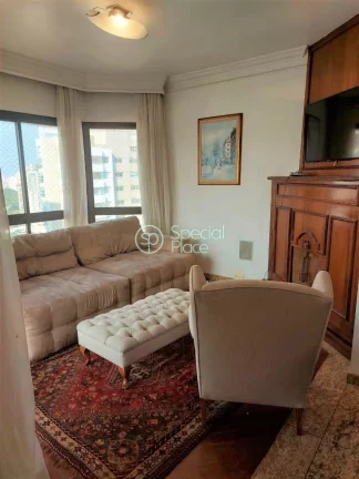 Imagem Excelente apartamento com 215m² em Perdizes Amplo living em tábuas corridas maciças com desnível...