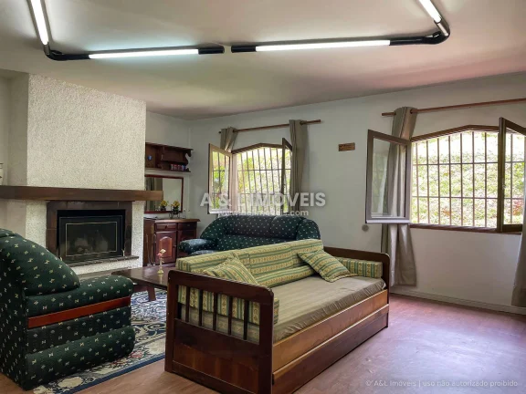Imagem Apartamento Capivari | Campos do Jordão | 125 m², Lareira, Mobiliado