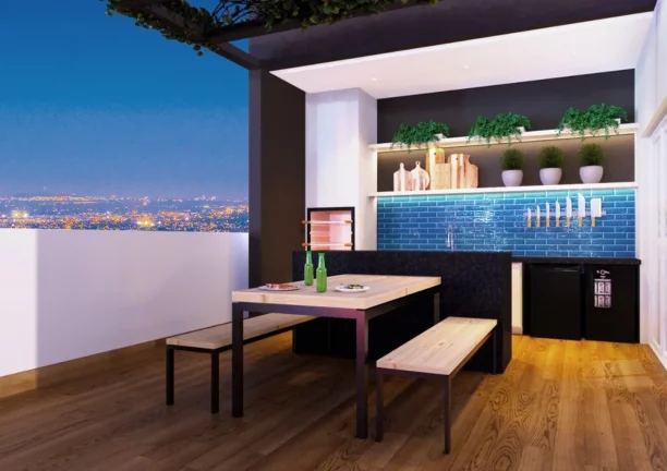 Imagem Apartamento de 2 quartos no Centro de Suzano-SP - Condomínio Uptown Suzano - 44m² - 1 suíte - 2 banheiros - 1 vaga de garagem!