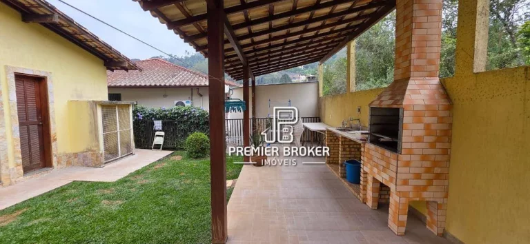 Imagem Casa com 4 dormitórios à venda, 171 m² por R$ 1.090.000 - Cascata do Imbuí - Teresópolis/RJ