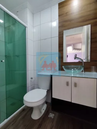 Imagem Apartamento com 70m² e Vista Total para o Mar na Vila Mirim, Praia Grande/SP, 580mil