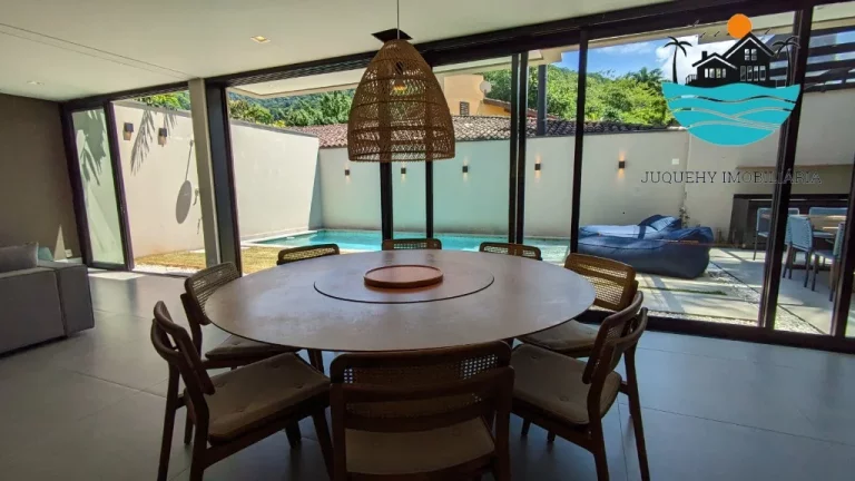 Imagem Juquehy casa a venda, Aluguel de Temporada com 4 suítes, Piscina priv., Churasqueira, max 10 pessoas, conceito amplo, 280 m² | Juquehy Imobiliária