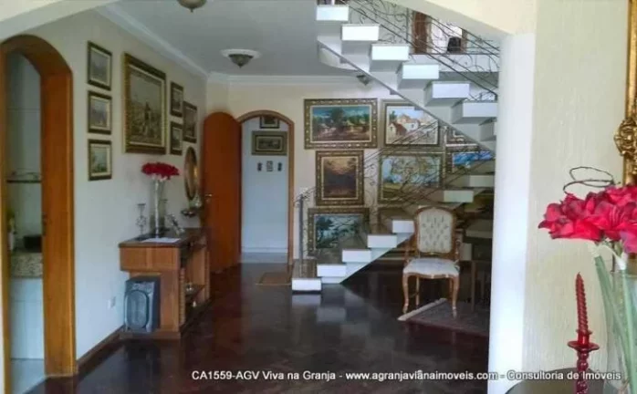 Imagem Casa com 4 dormitórios à venda, 386 m² por R$ 2.500.000,00 - Granja Viana - Cotia/SP