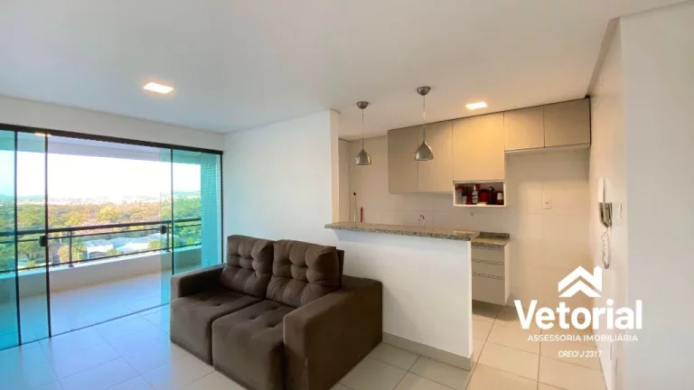 Imagem Apartamento moderno na Morada Nobre: 2 quartos, sendo 2 suítes, 2 salas, 2 vagas de garagem e 86m² em Barreiras-BA!