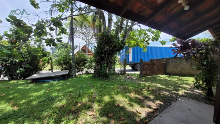 Imagem Locação mensal em Itapoá, Casa frente mar, vista para Baia da Babitonga