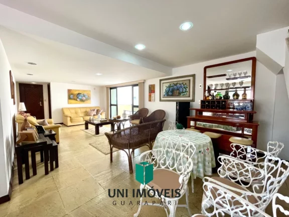 Imagem Imperdível cobertura à beira mar, 3 quartos/2 suítes, DCE completo - Praia das Virtudes.