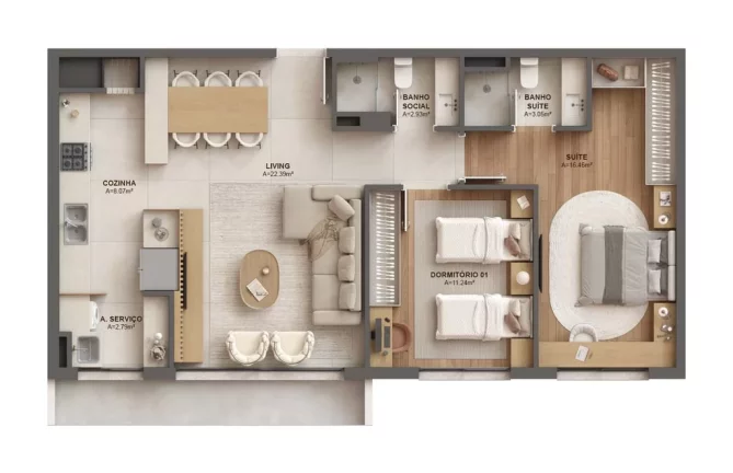Imagem Nino 775 - Apartamento à venda no bairro Menino Deus - Porto Alegre/RS