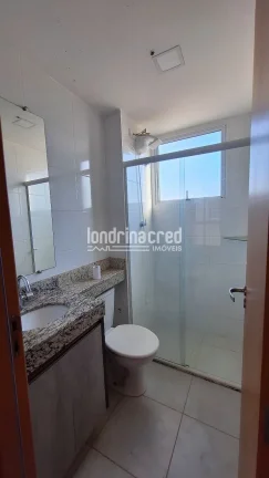 Imagem Apartamento semi-mobiliado no Spazio La Vitta, 2 quartos, cozinha planejada, vaga coberta, próximo à UEL, área de lazer e mini market no condomínio.