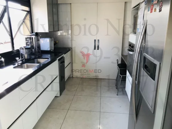 Imagem Linda Cobertura em Moema, andar alto com 272 mts2 , 3 Suites e 4 Vagas de Garagem