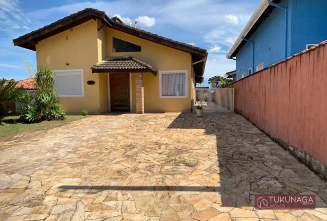 Imagem Casa Térrea 3 Dormitórios e Piscina - Condomínio Fechado - Bertioga - SP .