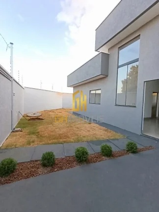 Imagem CA1605Linda casa nova com 3 quartos sendo 1 suíte no Jardim Boa Esperança A casa possui - 3 quarto...