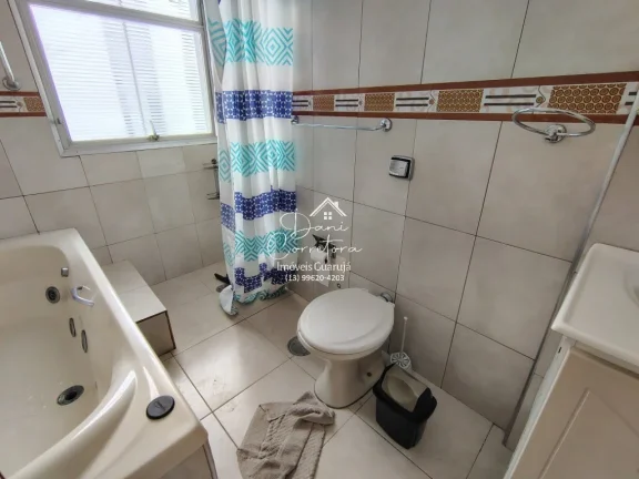 Imagem Imperdível: Apartamento último andar à venda na Vila Luis Antônio, Guarujá-SP! 2 quartos, 2 suítes, 2 salas, 4 banheiros, 2 vagas, 150m².