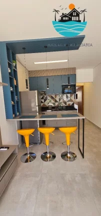 Imagem Aluguel Flat 45m² Térreo, 1 Vaga auto, piscina coletiva. | Juquehy Imobiliária